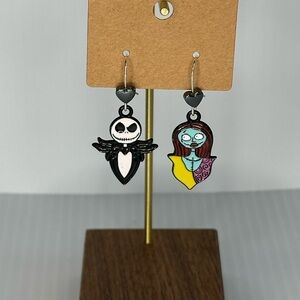 Jack & Sally Heart Earrings